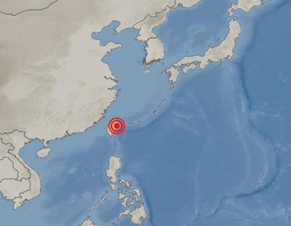 대만 지진 5.3규모 (사진=기상청 제공)