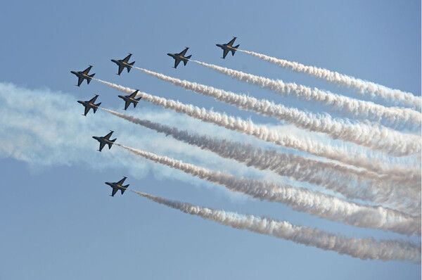 블랙이글스 에어쇼 (사진출처=블랙이글스SNS)