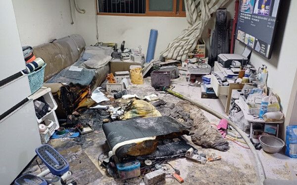 부천 화재 / 경기도소방재난본부 제공