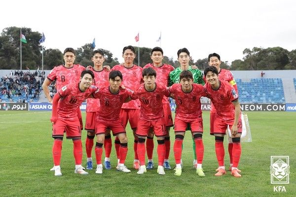 대한민국 축구 국가대표팀 일정 / KFA 제공