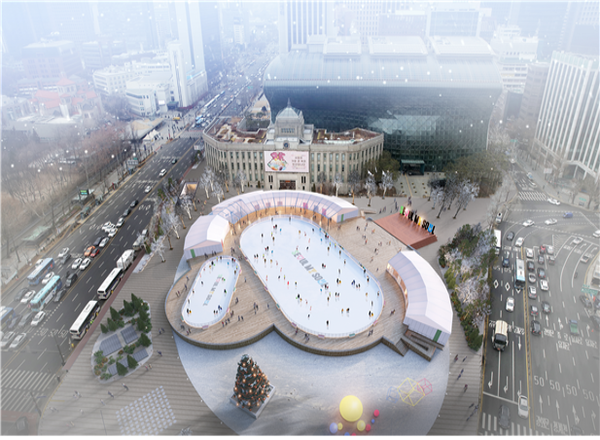 2024년 서울광장 스케이트장 조감도 / 서울시 제공