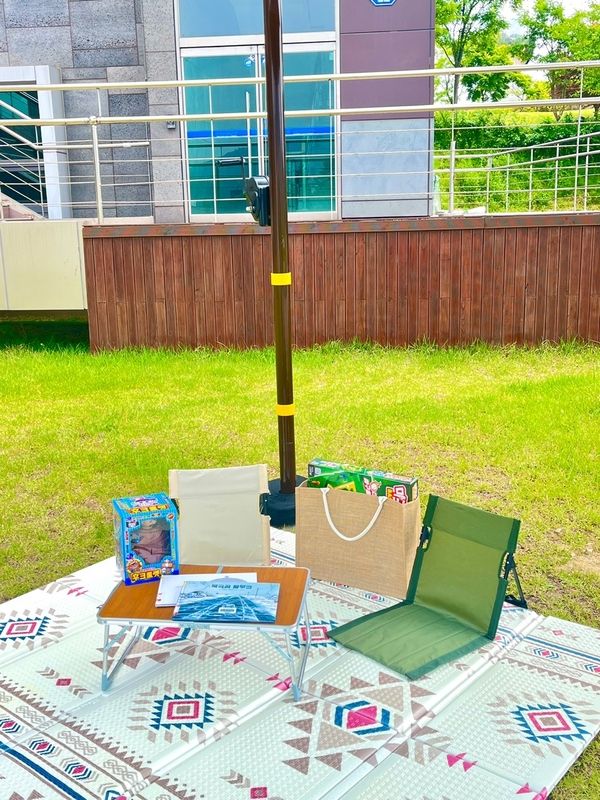 북크닉 대여 물품 모습.(제공=진천군청)