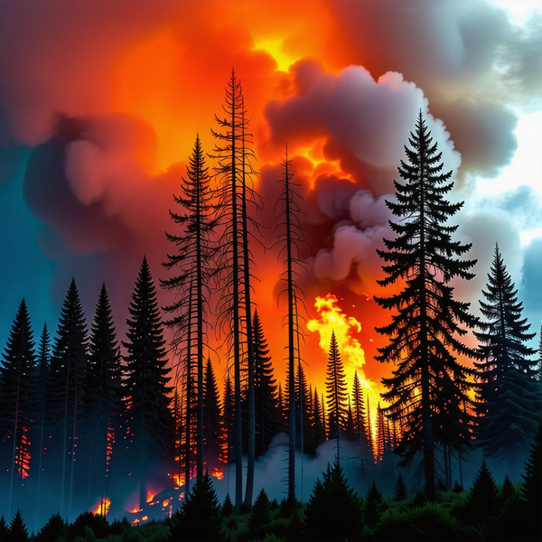 119, 산불, 화재, 불&nbsp;