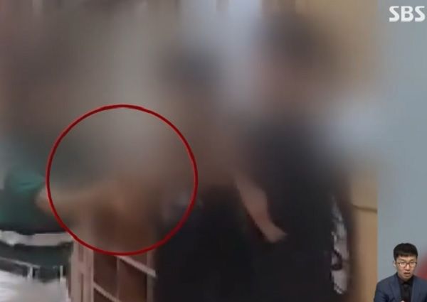 &nbsp;광주 중학생 흉기난동 / SBS 방송화면 캡쳐