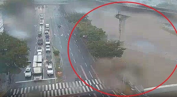 김해 날씨, 창원 날씨 / cctv 영상 캡쳐&nbsp;