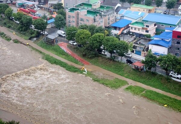 폭우, 하천, 침수, 태풍 / 뉴스앤북db&nbsp;