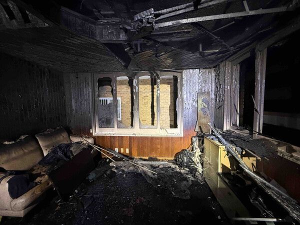 강릉 포남동 단독주택서 화재 /강원소방본부 제공