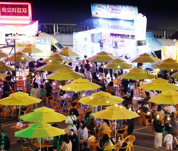 대전 서구 샘머리공원과 보라매공원 일대가 2025 아트페스티벌 축제를 찾은 시민들로 북적이고 있다. (사진=대전 서구 제공)