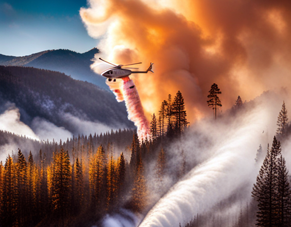 산불 진화 (사진출처=뉴스앤북DB)