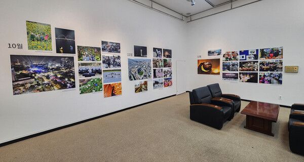 '2024 대전·충남 보도사진전'이 6일 대전시청 1층 전시실에서 개막, 오는 11일까지 열린다. (사진=전우용 기자)