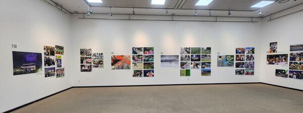 '2024 대전·충남 보도사진전'이 6일 대전시청 1층 전시실에서 개막, 오는 11일까지 열린다. (사진=전우용 기자)