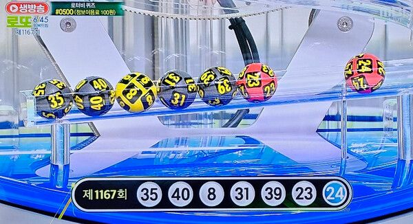 로또추첨시간, 로또당첨번호조회, 로또1등당첨지역 (사진=mbc 방송화면)