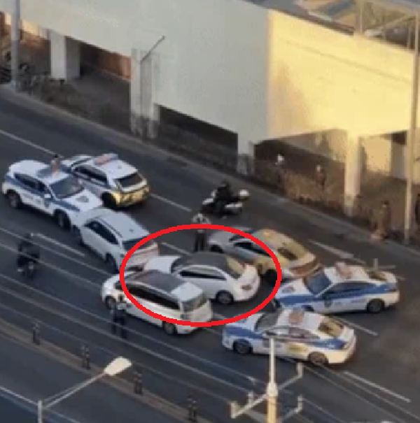 도봉역 벤츠 난동 영상 (사진=온라인 커뮤니티)