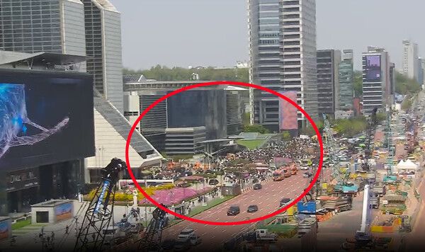 서울 코엑스 (사진=서울 경찰청 UTIC)