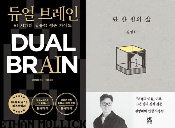 듀얼 브레인과 단 한번의 삶 표지&nbsp;