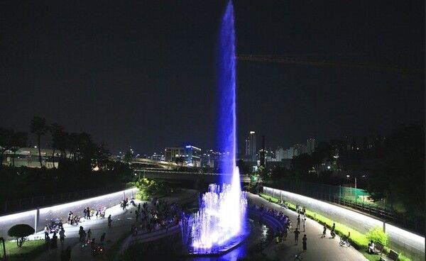 세종 방축천 음악분수 / 세종시 제공&nbsp;