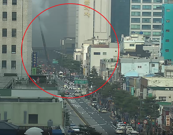 서울 중구 산림동 세운상가 화재