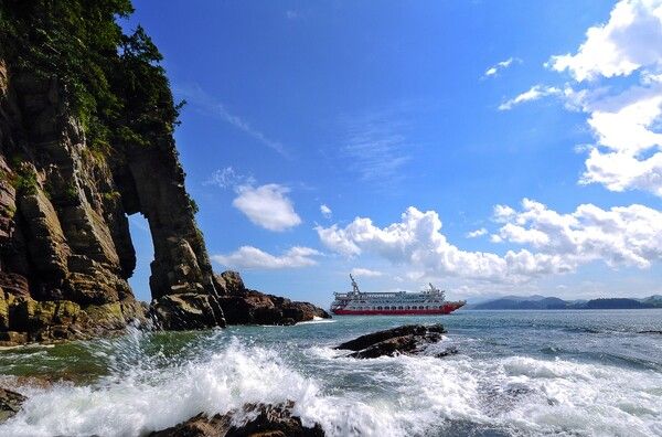 사천코끼리 바위 / 경남도 제공