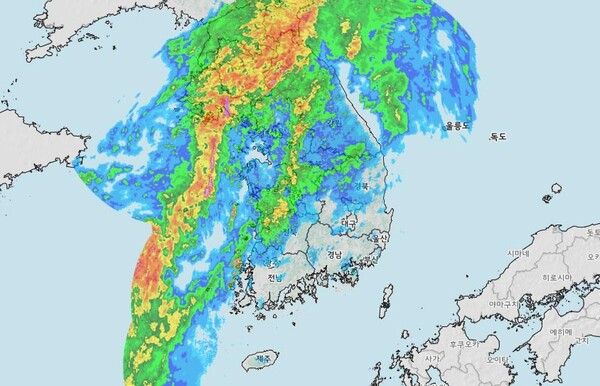 20일 낮 12시 기준 날씨 (사진=기상청 제공)