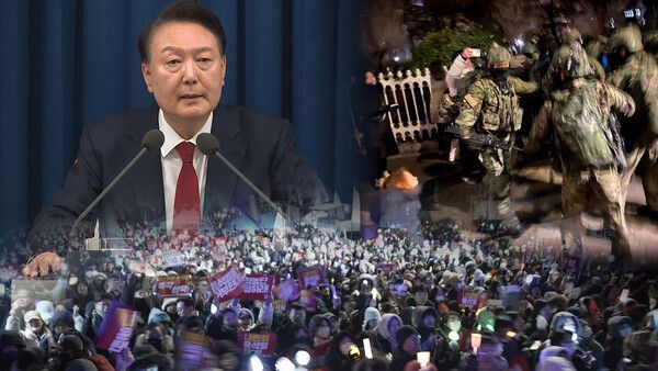 윤석열 대통령의 '12. 3 비상계엄 사태' / SBS 그알 제공