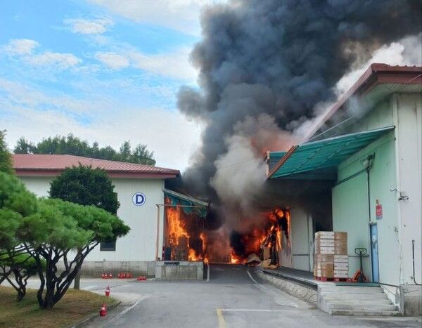 용인 화재 / 경기소방본부 제공&nbsp;