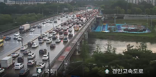 서울날씨, 서부간선도로 실시간 교통상황 / 경찰청 UTIC 제공