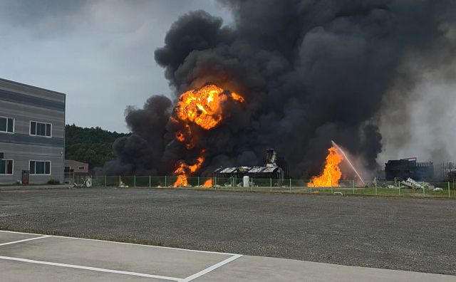 영천화재 (사진=경북소방본부 제공)
