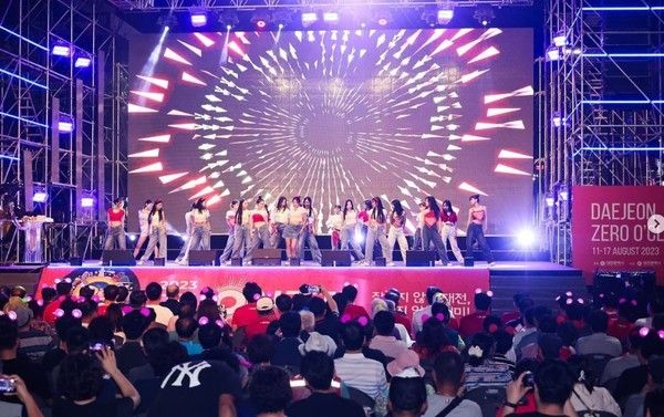 &nbsp;'대전 0시축제' 공연 / 대전시 제공