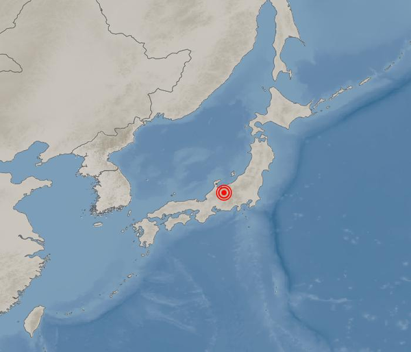 일본 지진 (사진=기상청 제공)