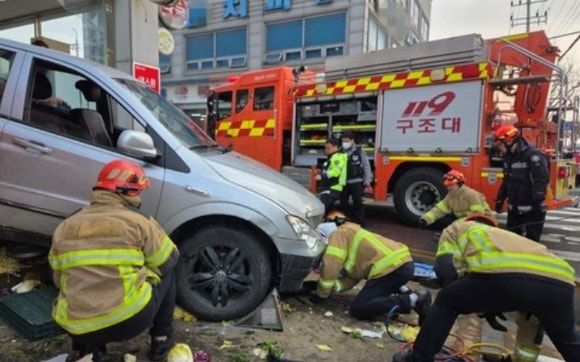 사고 현장 [사진=충남소방본부 제공]