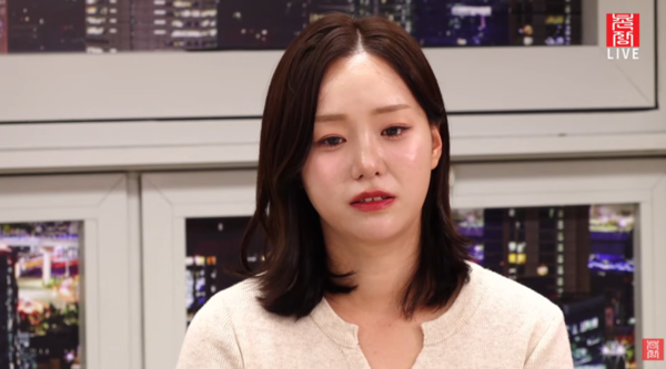 나는솔로 31기 옥순 /&nbsp;사진ㅣ유튜브 ‘촌장엔터테인먼트tv’ 캡처