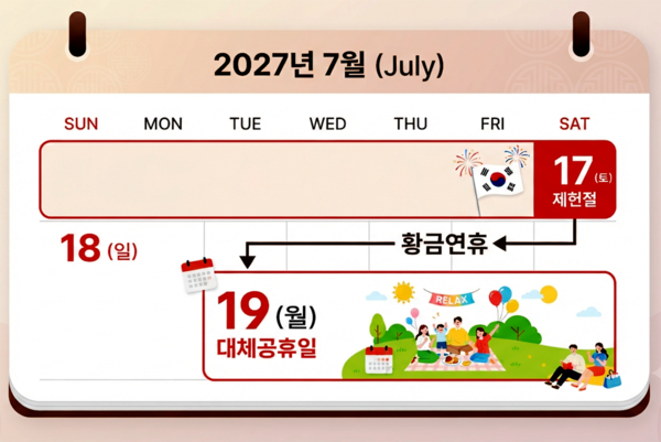 제허절 대체공휴일 적용여부 (사진=뉴스앤북DB)