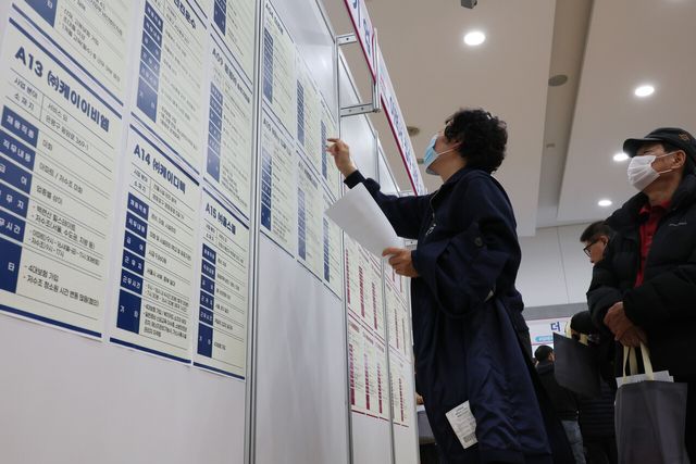 사라진&nbsp;청년&nbsp;일자리…10·20대 신규채용, 2018년 집계 이래 최소[연합뉴스]