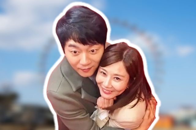 배우 김승수(52), 양정아(52)