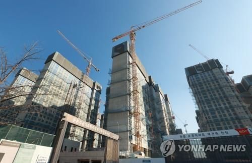 지난해 서울&nbsp;분양가&nbsp;평당 908만원 올랐다…상승률 역대 최고[연합뉴스]