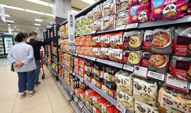 한국인의&nbsp;라면 사랑…1인당 한해 79개 먹어 '세계 2위'[연합뉴스]