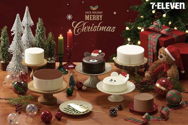 세븐일레븐, 크리스마스 케이크 예약 판매…