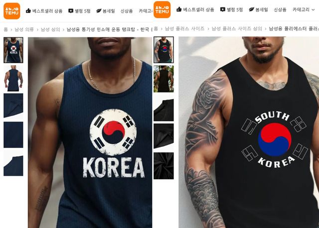알리·테무서 '태극기' 검색했더니…