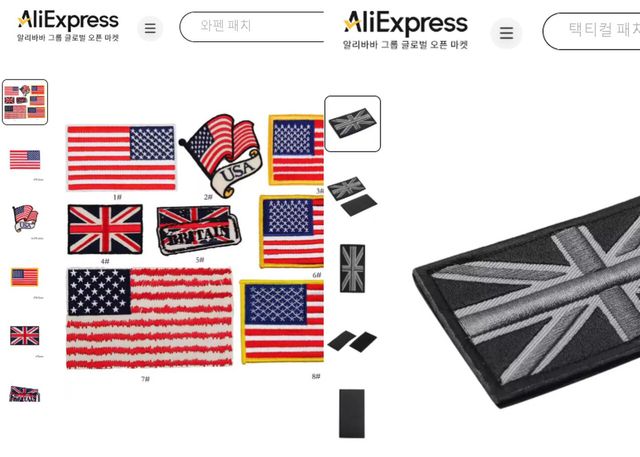 알리·테무서 '태극기' 검색했더니…