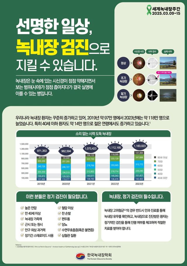 초고령사회의 그늘 '녹내장'…