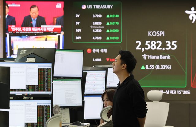 돌다리 두드리듯 오르는 코스피…박스권&nbsp;뚫을 힘 있나[연합뉴스]