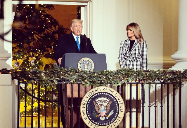 사진=멜라니아 SNS