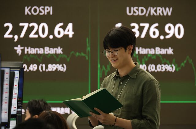 트럼프 관세 급제동에 연고점 뚫은&nbsp;코스피…대선 맞아 또 달릴까[연합뉴스]