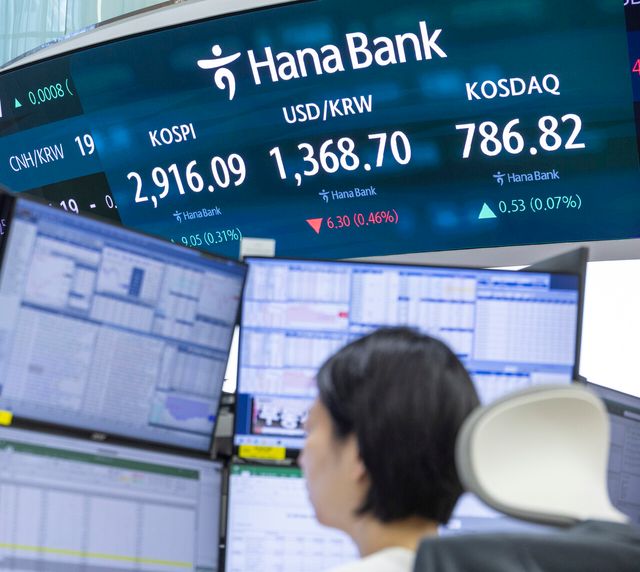 코스피, 외인 '팔자'에도 장중 2,920대서 강세…랠리&nbsp;지속[연합뉴스]