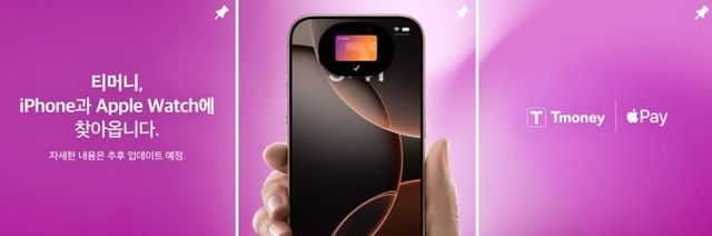 애플페이로 대중교통 탄다…티머니 