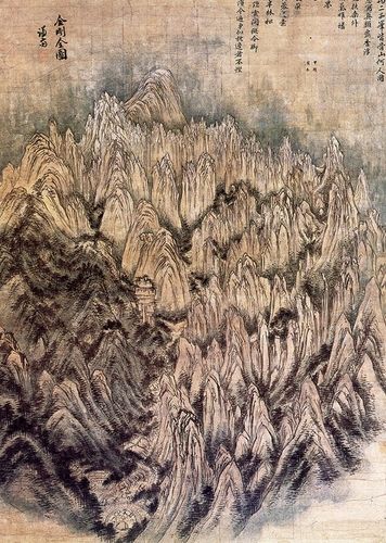 '천하제일'&nbsp;금강산, 北 3번째 세계유산 됐다…인공기 들고 환영[연합뉴스]