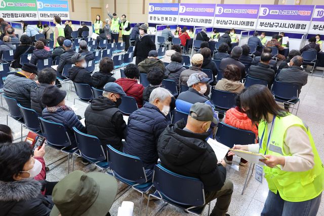 취업자 증가폭, 13개월만에 최소…한파에&nbsp;노인일자리&nbsp;'꽁꽁'(종합2보)[연합뉴스]