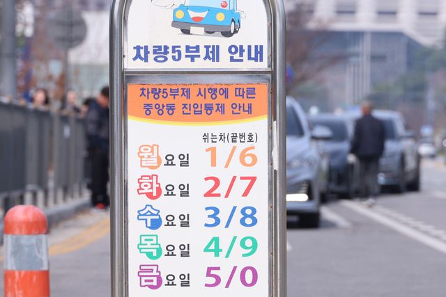 고유가&nbsp;대응…금융위, 5부제 연계 車보험료·주유카드 할인 추진[연합뉴스]