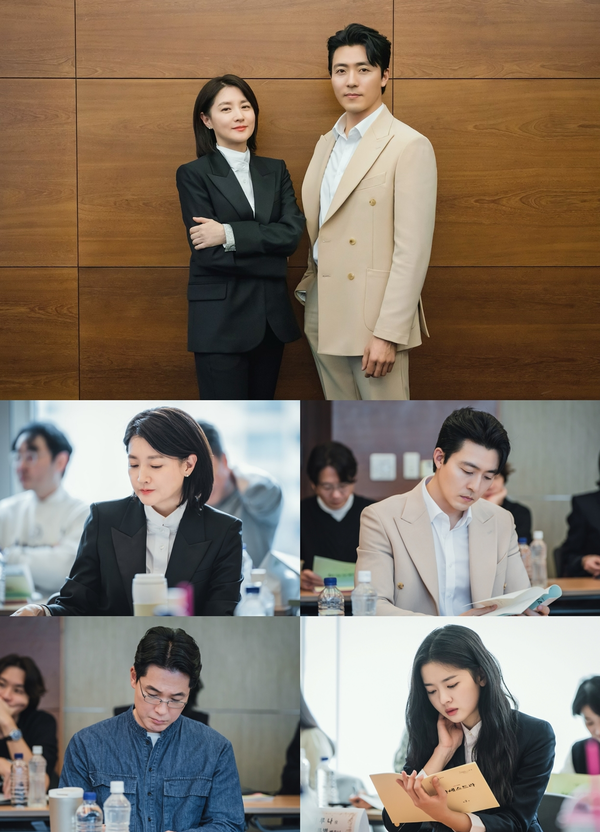 드라마 '마에스트라' 리딩 현장 (사진 출처 : tvN)