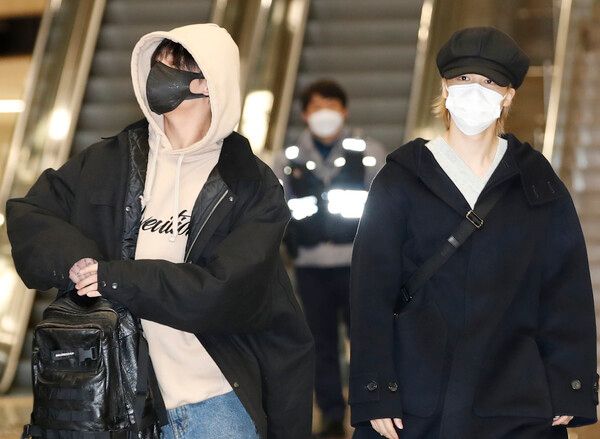 (왼) BTS 정국, 지민 (사진출처 : news1)